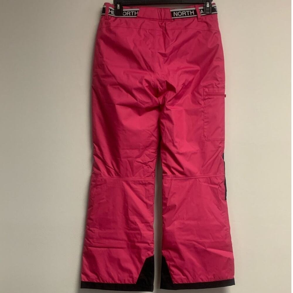 The North Face Big Girls XL (18) Freedom Insulated Ski Pants, Waterproof, Pink - Picture 4 of 8